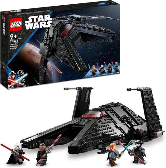 LEGO® Star Wars - Inquisitor Transport Scythe (75336) Konstruktions-Spielset, (Transportschiff des Großinquisitors, 924 St., LEGO 75336)