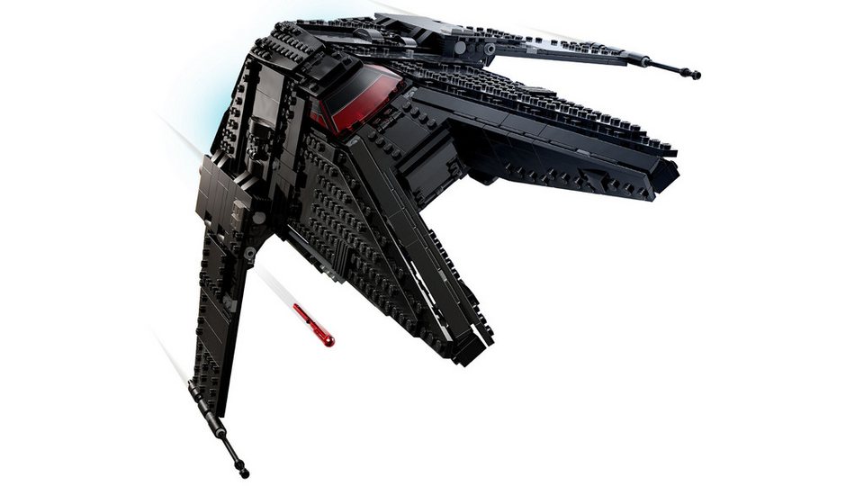 LEGO® Star Wars - Inquisitor Transport Scythe (75336) Konstruktions-Spielset, (Transportschiff des Großinquisitors, 924 St., LEGO 75336)