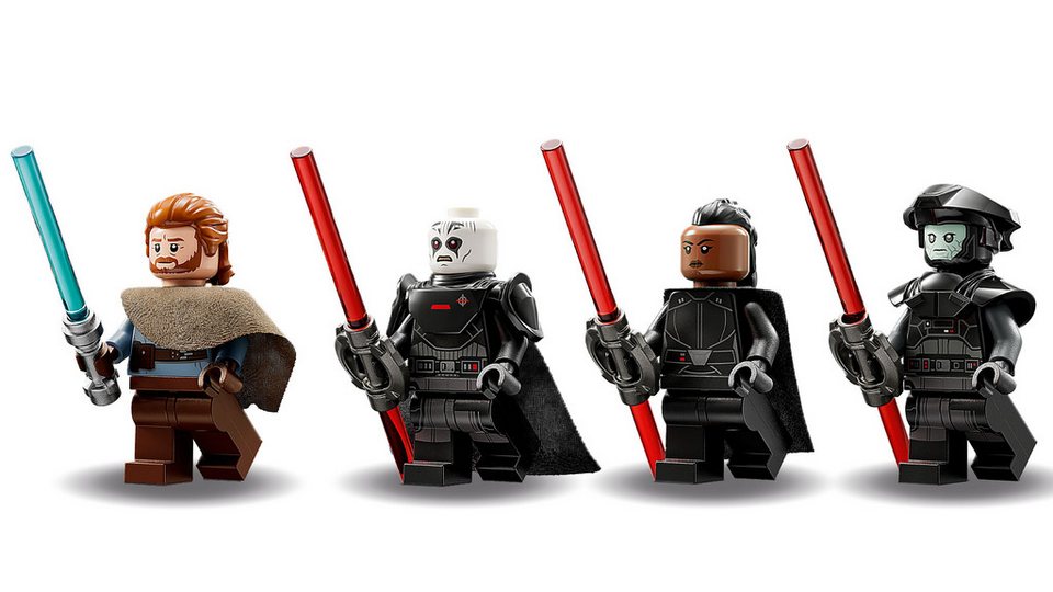 LEGO® Star Wars - Inquisitor Transport Scythe (75336) Konstruktions-Spielset, (Transportschiff des Großinquisitors, 924 St., LEGO 75336)