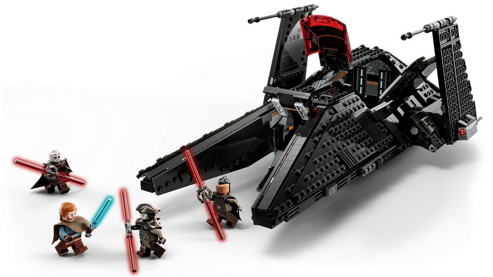 LEGO® Star Wars - Inquisitor Transport Scythe (75336) Konstruktions-Spielset, (Transportschiff des Großinquisitors, 924 St., LEGO 75336)