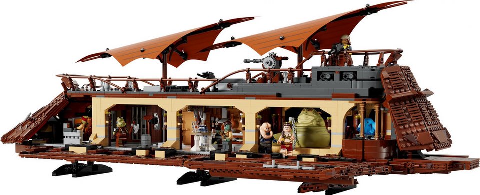 LEGO® Star Wars - Jabbas Segelbarke (75397) Konstruktions-Spielset, (3942 St), Star Wars: Ultimate Collector Series