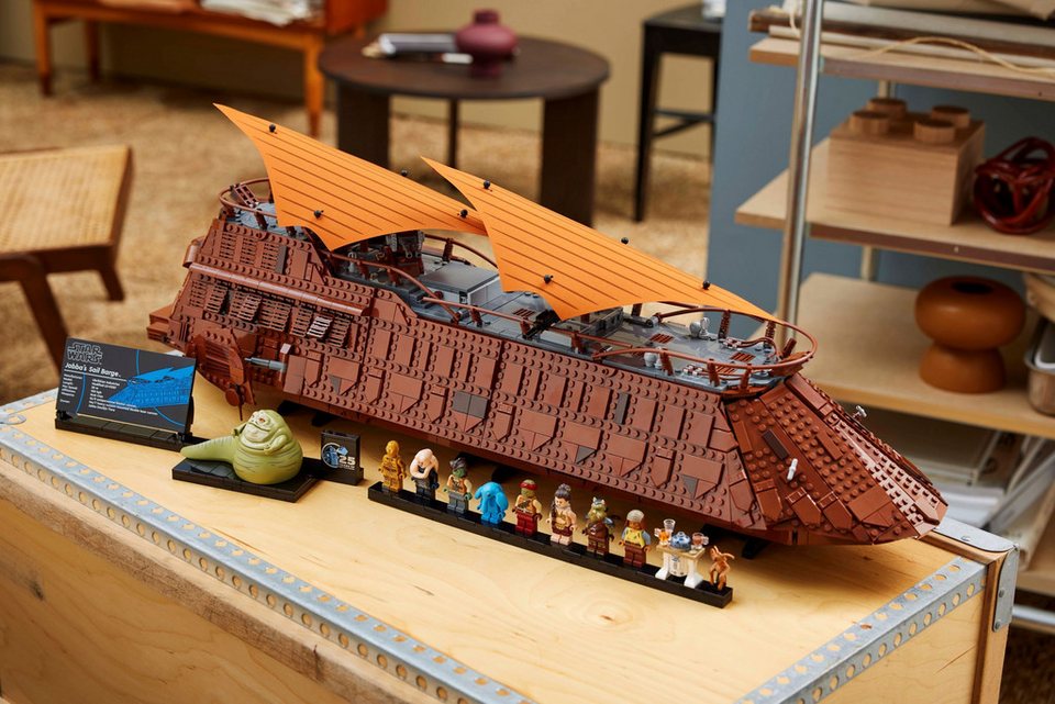 LEGO® Star Wars - Jabbas Segelbarke (75397) Konstruktions-Spielset, (3942 St), Star Wars: Ultimate Collector Series