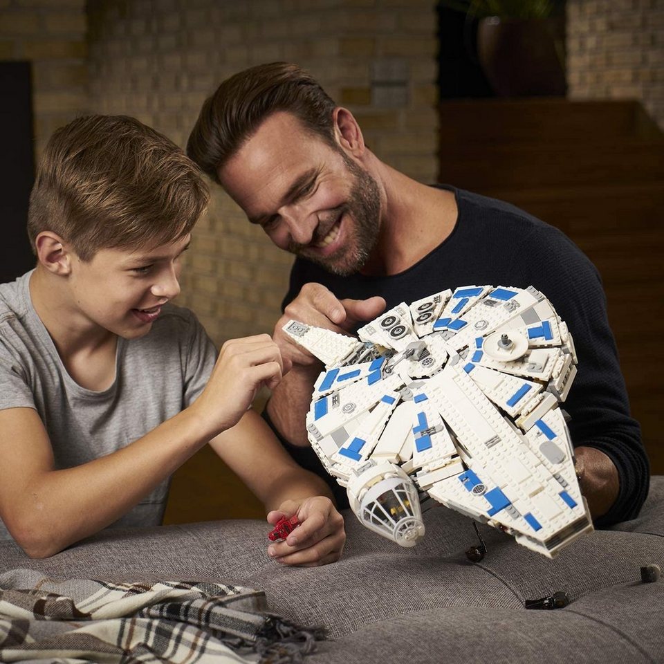 LEGO® Star Wars - Kessel Run Millennium Falcon (75212) Konstruktionsspielsteine, (1414 St)