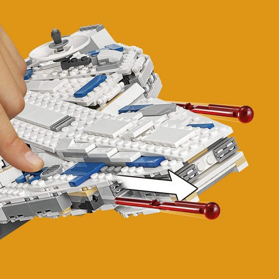 LEGO® Star Wars - Kessel Run Millennium Falcon (75212) Konstruktionsspielsteine, (1414 St)