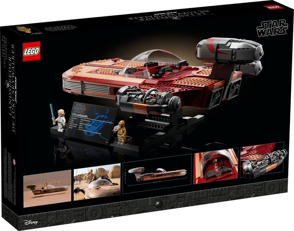 LEGO® Star Wars - Luke Skywalker’s Landspeeder (75341) Konstruktionsspielsteine, (1890 St)