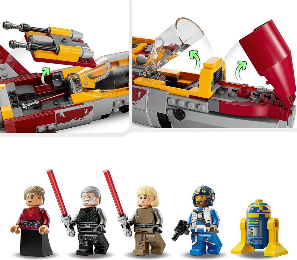 LEGO® Star Wars - New Republic E-Wing vs. Shin Hatis Starfighter (75364) Konstruktions-Spielset, (1056 St)