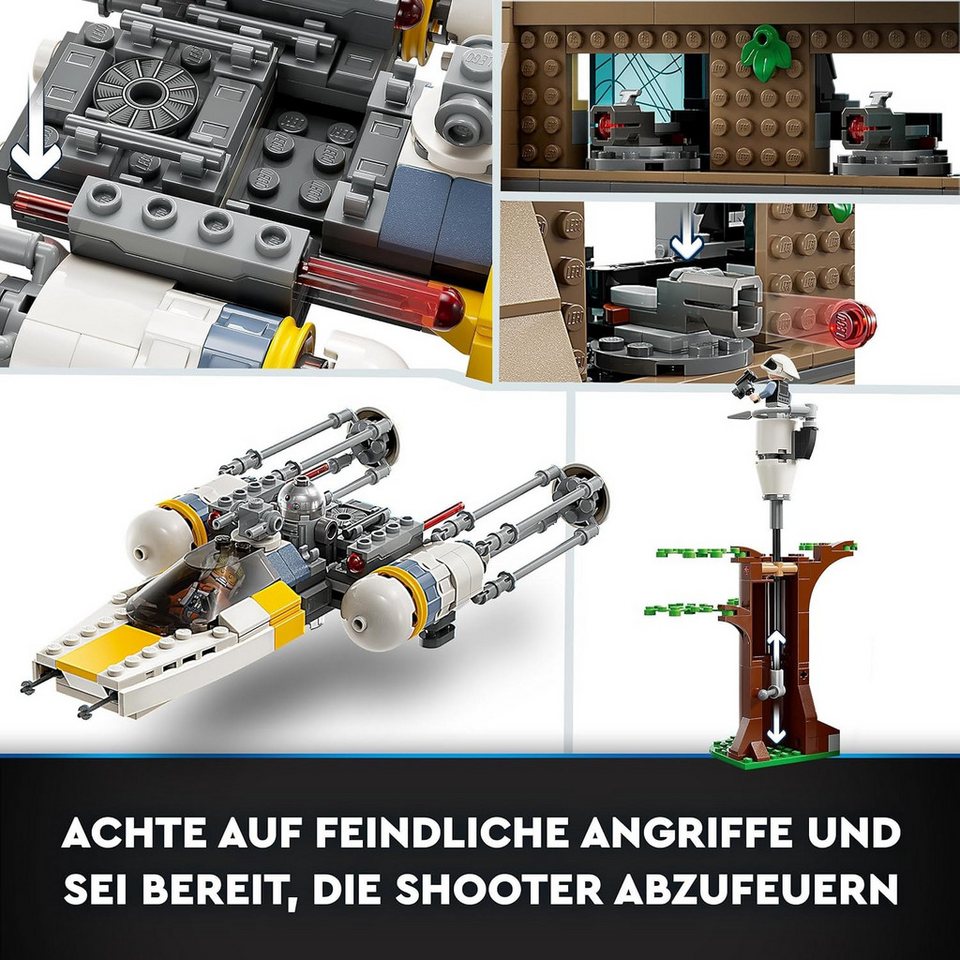 LEGO® Star Wars - Rebellenbasis auf Yavin 4 (75365) Konstruktions-Spielset, (1066 St)