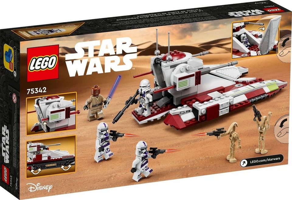 LEGO® Star Wars Republic Fighter Tank 75342 Spielbausteine, (262 St)