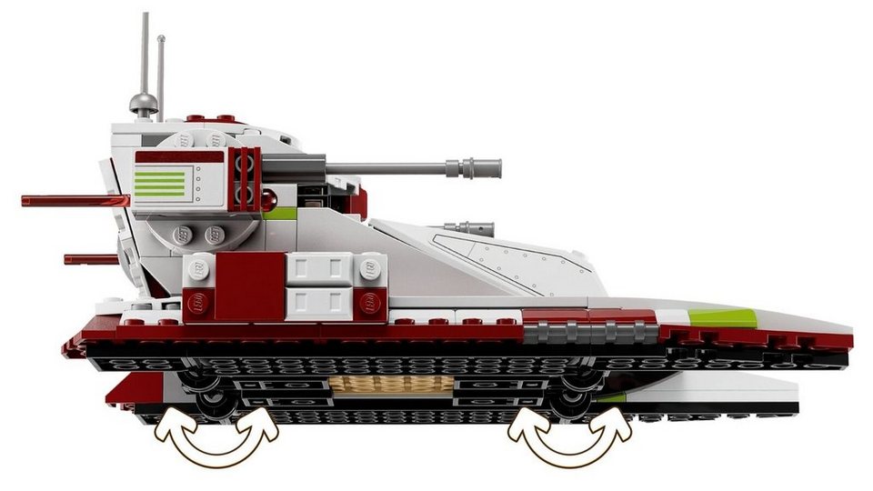 LEGO® Star Wars Republic Fighter Tank 75342 Spielbausteine, (262 St)