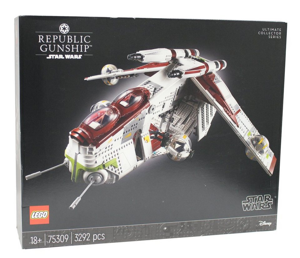 LEGO® Star Wars Republic Gunship (75309) Ultimate Collector Series Spielbausteine, (Modell für Erwachsene)