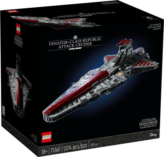 LEGO® Star Wars Republikanischer Angriffskreuzer der Venator-Klasse (75367) Spielbausteine, (5374 St)