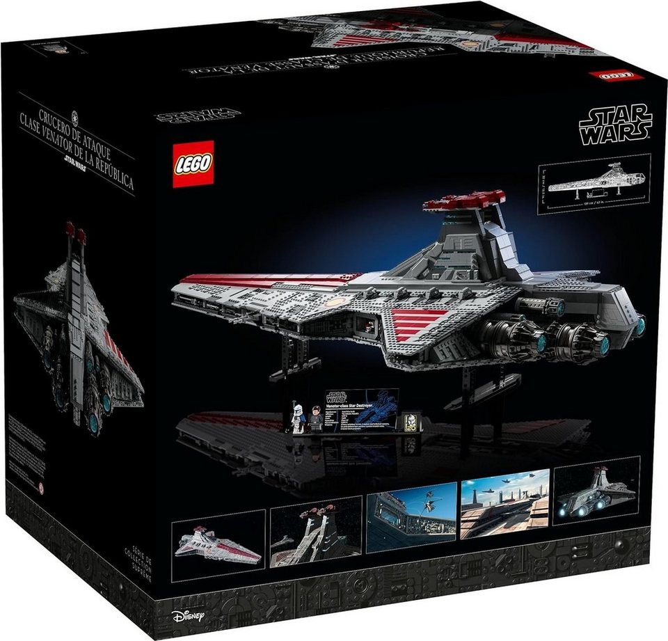 LEGO® Star Wars Republikanischer Angriffskreuzer der Venator-Klasse (75367) Spielbausteine, (5374 St)