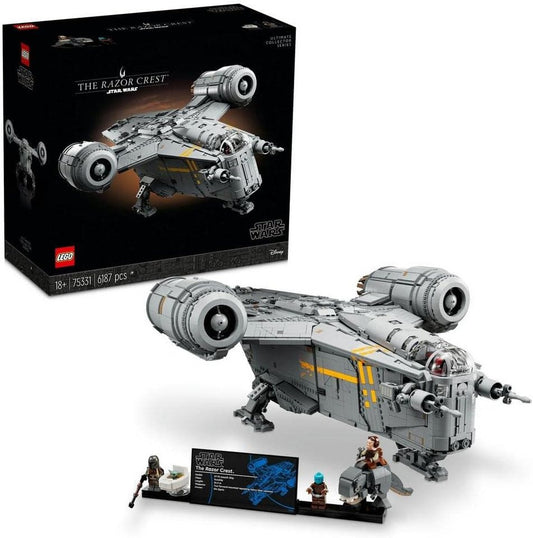 LEGO® Star Wars: The Mandalorian - The Razor Crest (75331) UCS Konstruktions-Spielset, (Star Wars: Ultimate Collectors Series, 6187 St., Star Wars: Ultimate Collectors Series)