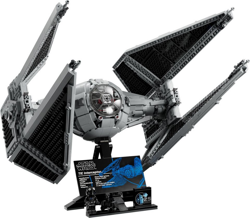LEGO® Star Wars - TIE-Abfangjäger (75382) Konstruktions-Spielset, (1931 St), Star Wars: Ultimate Collector Series