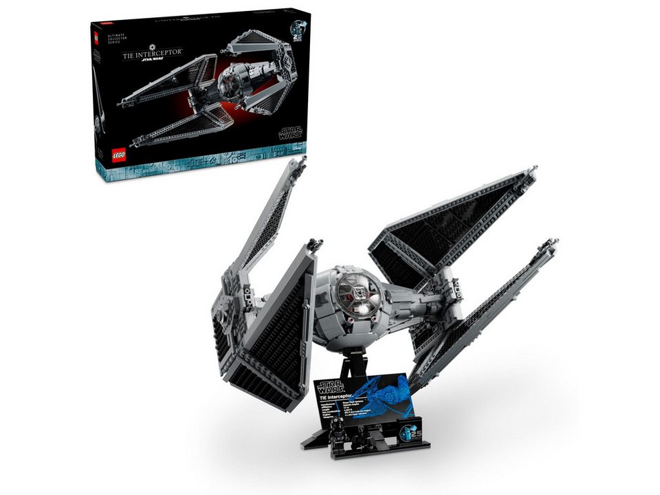 LEGO® Star Wars - TIE-Abfangjäger (75382) Konstruktions-Spielset, (1931 St), Star Wars: Ultimate Collector Series