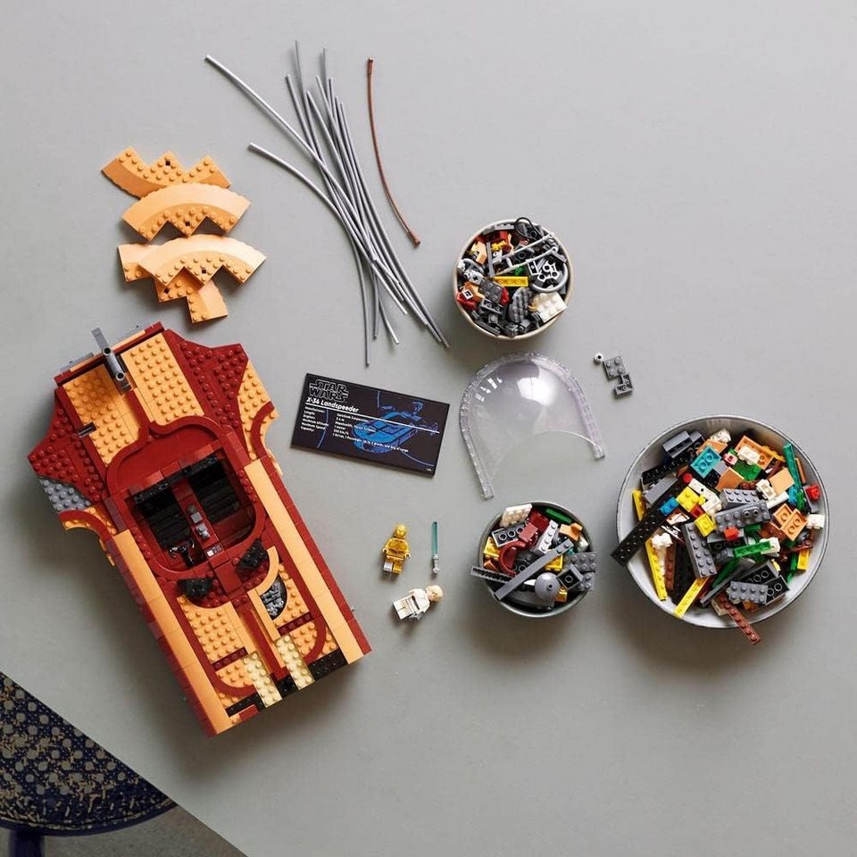 LEGO® Star Wars UCS - Luke Skywalker’s Landspeeder (75341) Konstruktions-Spielset, (1890 St)