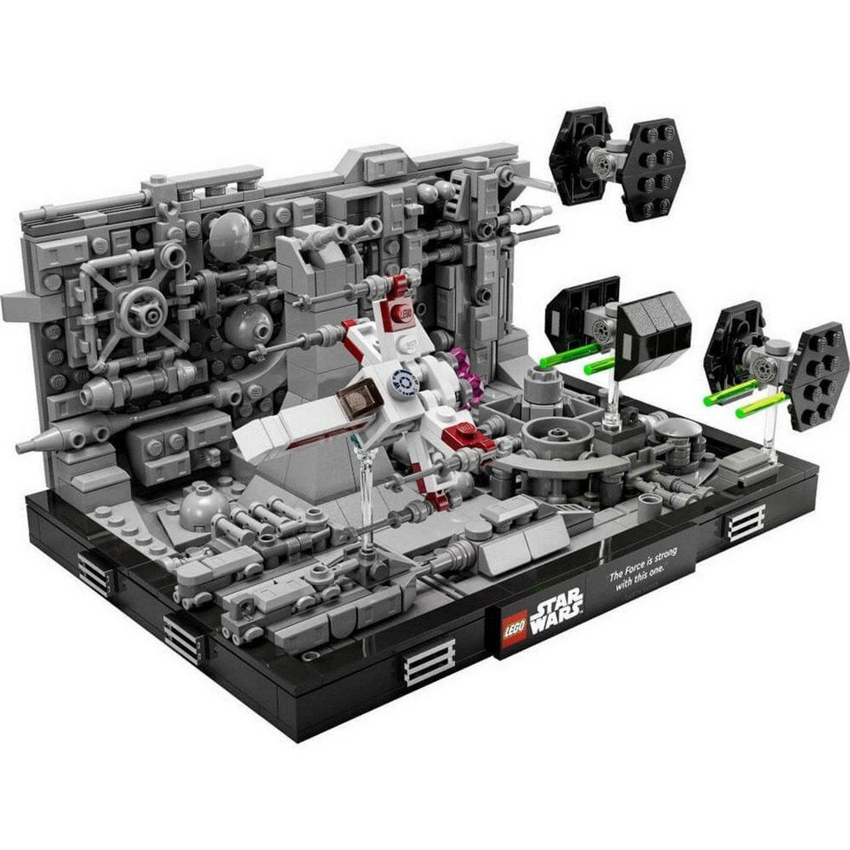 LEGO® Star Wars™ Death Star™ Trench Run Diorama Konstruktionsspielsteine, (Death Star™ Trench Run Diorama, Klemmbausteine), Made in Europe