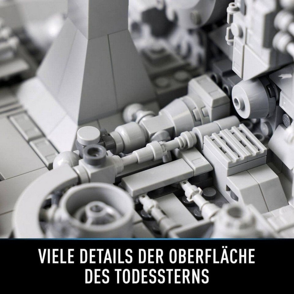LEGO® Star Wars™ Death Star™ Trench Run Diorama Konstruktionsspielsteine, (Death Star™ Trench Run Diorama, Klemmbausteine), Made in Europe