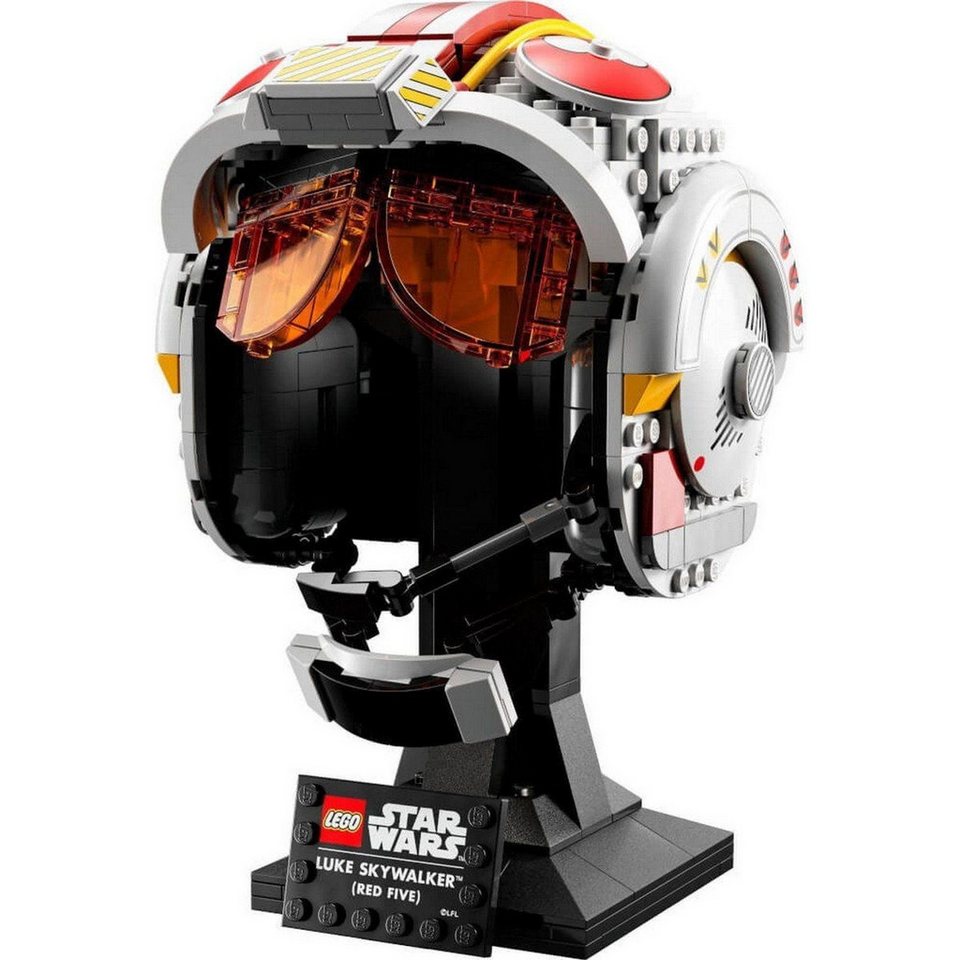 LEGO® Star Wars™ Helm von Luke Skywalker™ (Rot Fünf) Konstruktionsspielsteine, (Helm von Luke Skywalker™ (Rot Fünf), Klemmbausteine), Made in Europe
