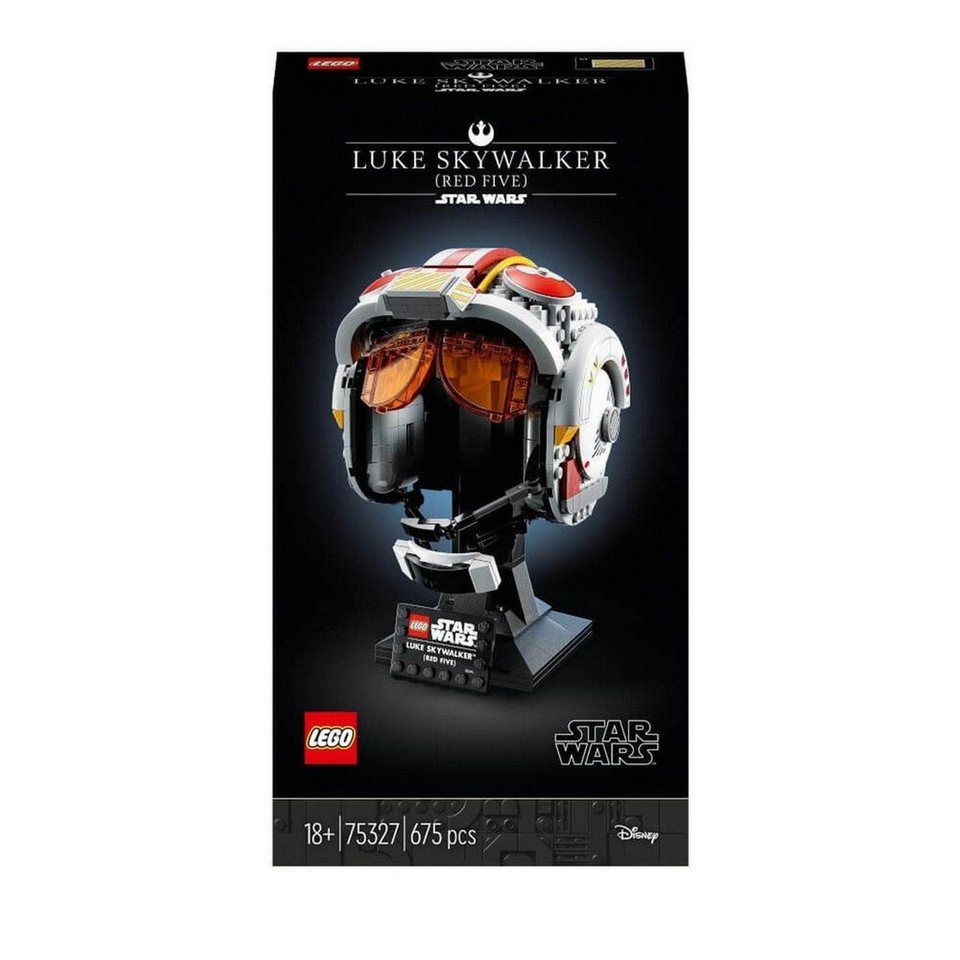 LEGO® Star Wars™ Helm von Luke Skywalker™ (Rot Fünf) Konstruktionsspielsteine, (Helm von Luke Skywalker™ (Rot Fünf), Klemmbausteine), Made in Europe