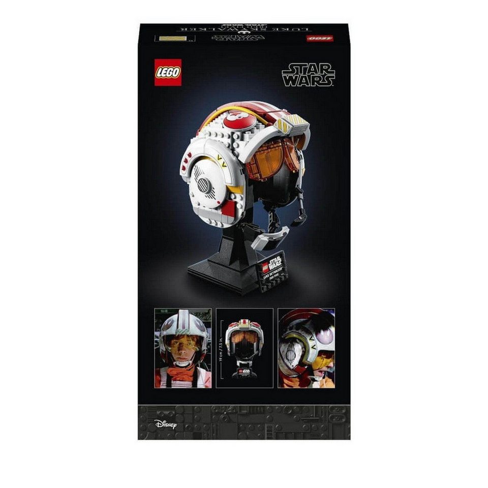 LEGO® Star Wars™ Helm von Luke Skywalker™ (Rot Fünf) Konstruktionsspielsteine, (Helm von Luke Skywalker™ (Rot Fünf), Klemmbausteine), Made in Europe
