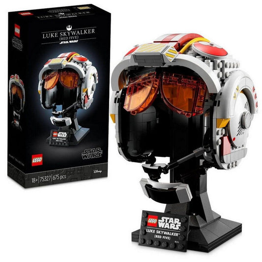 LEGO® Star Wars™ Helm von Luke Skywalker™ (Rot Fünf) Konstruktionsspielsteine, (Helm von Luke Skywalker™ (Rot Fünf), Klemmbausteine), Made in Europe
