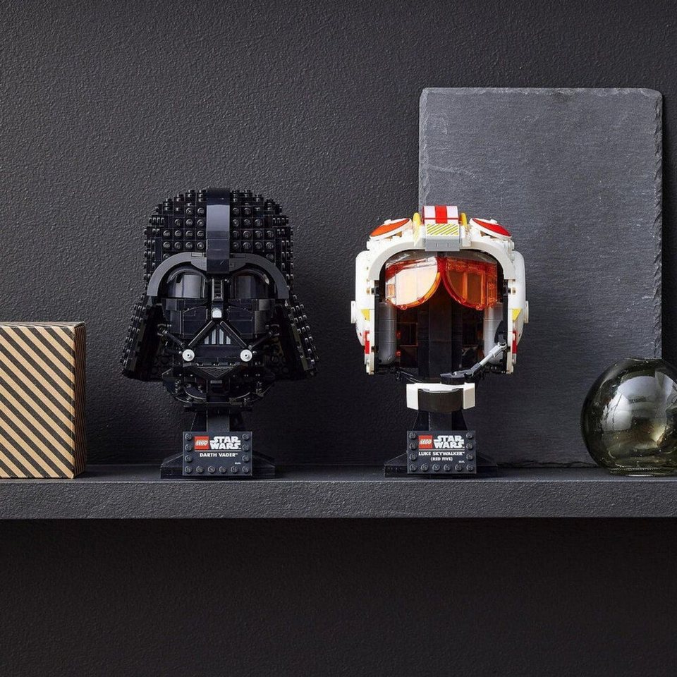 LEGO® Star Wars™ Helm von Luke Skywalker™ (Rot Fünf) Konstruktionsspielsteine, (Helm von Luke Skywalker™ (Rot Fünf), Klemmbausteine), Made in Europe