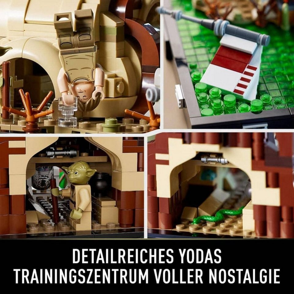 LEGO® Star Wars™ Jedi™ Training auf Dagobah™ – Diorama Konstruktionsspielsteine, (Jedi™ Training auf Dagobah™ – Diorama, Klemmbausteine), Made in Europe