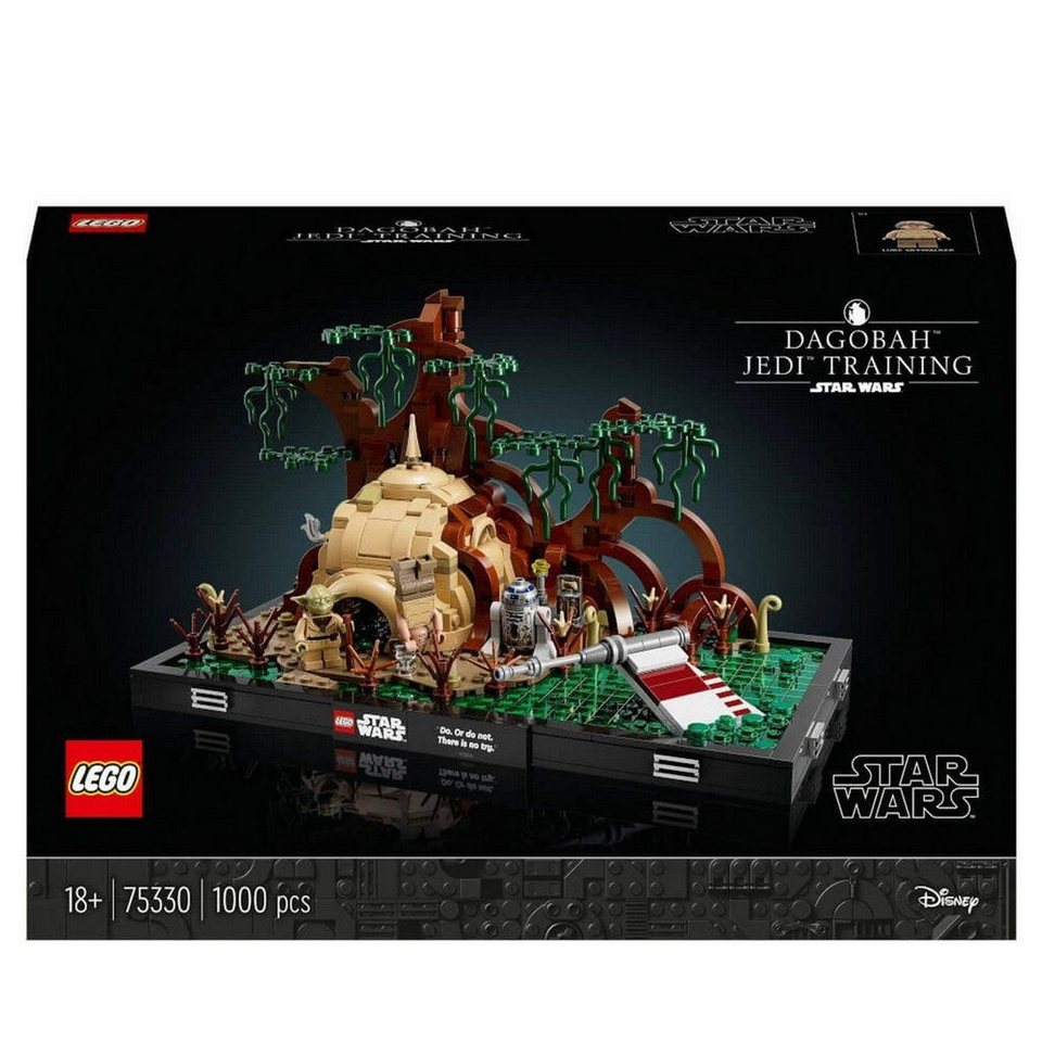 LEGO® Star Wars™ Jedi™ Training auf Dagobah™ – Diorama Konstruktionsspielsteine, (Jedi™ Training auf Dagobah™ – Diorama, Klemmbausteine), Made in Europe