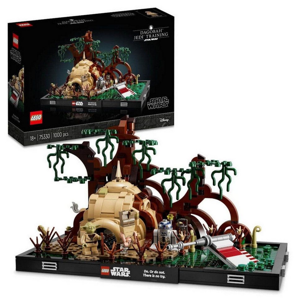 LEGO® Star Wars™ Jedi™ Training auf Dagobah™ – Diorama Konstruktionsspielsteine, (Jedi™ Training auf Dagobah™ – Diorama, Klemmbausteine), Made in Europe