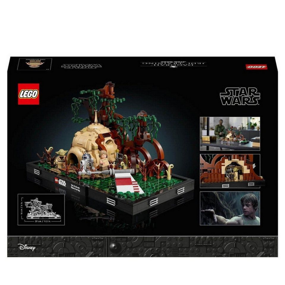 LEGO® Star Wars™ Jedi™ Training auf Dagobah™ – Diorama Konstruktionsspielsteine, (Jedi™ Training auf Dagobah™ – Diorama, Klemmbausteine), Made in Europe