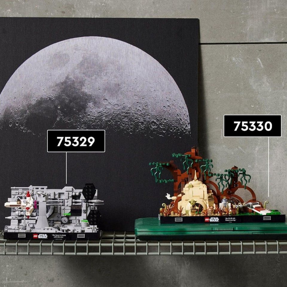 LEGO® Star Wars™ Jedi™ Training auf Dagobah™ – Diorama Konstruktionsspielsteine, (Jedi™ Training auf Dagobah™ – Diorama, Klemmbausteine), Made in Europe