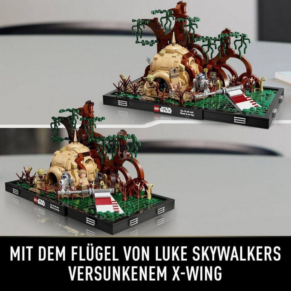 LEGO® Star Wars™ Jedi™ Training auf Dagobah™ – Diorama Konstruktionsspielsteine, (Jedi™ Training auf Dagobah™ – Diorama, Klemmbausteine), Made in Europe