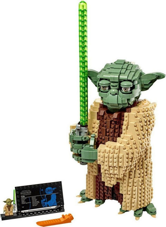 LEGO® Star Wars™ Yoda Konstruktionsspielsteine, (Yoda, Klemmbausteine), Made in Europe