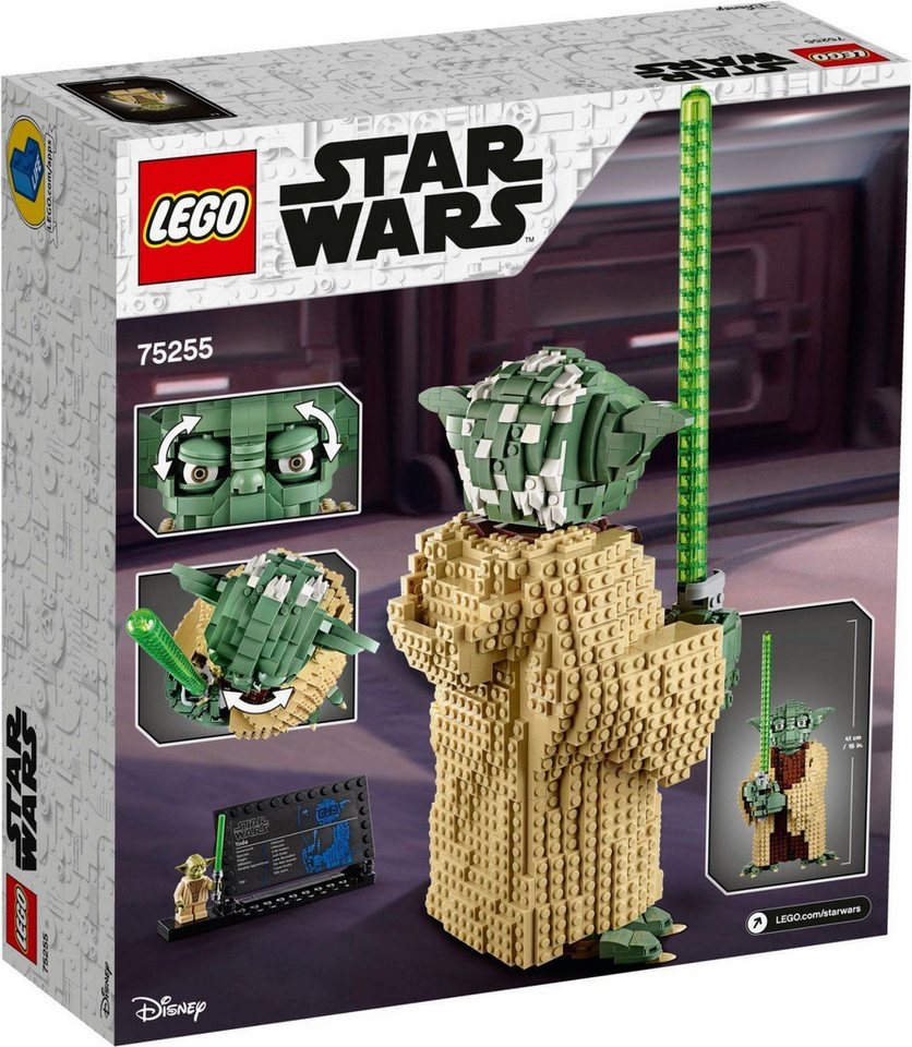 LEGO® Star Wars™ Yoda Konstruktionsspielsteine, (Yoda, Klemmbausteine), Made in Europe