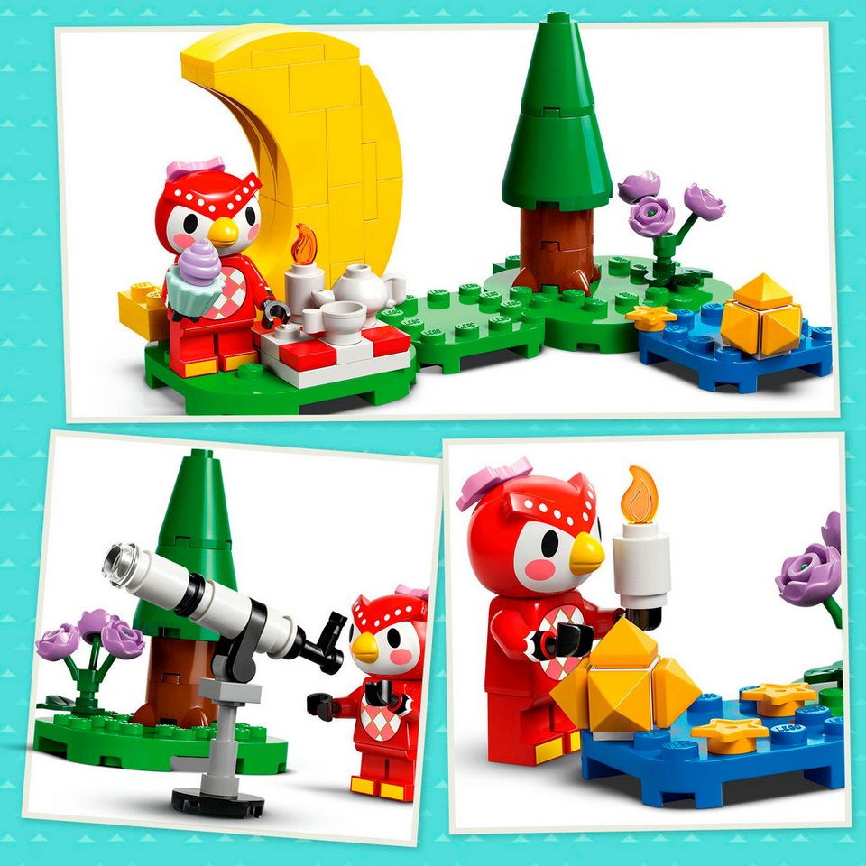 LEGO® Sternbeobachtung mit Eufemia (77053), LEGO Animal Crossing Konstruktionsspielsteine, (78 St), Made in Europe