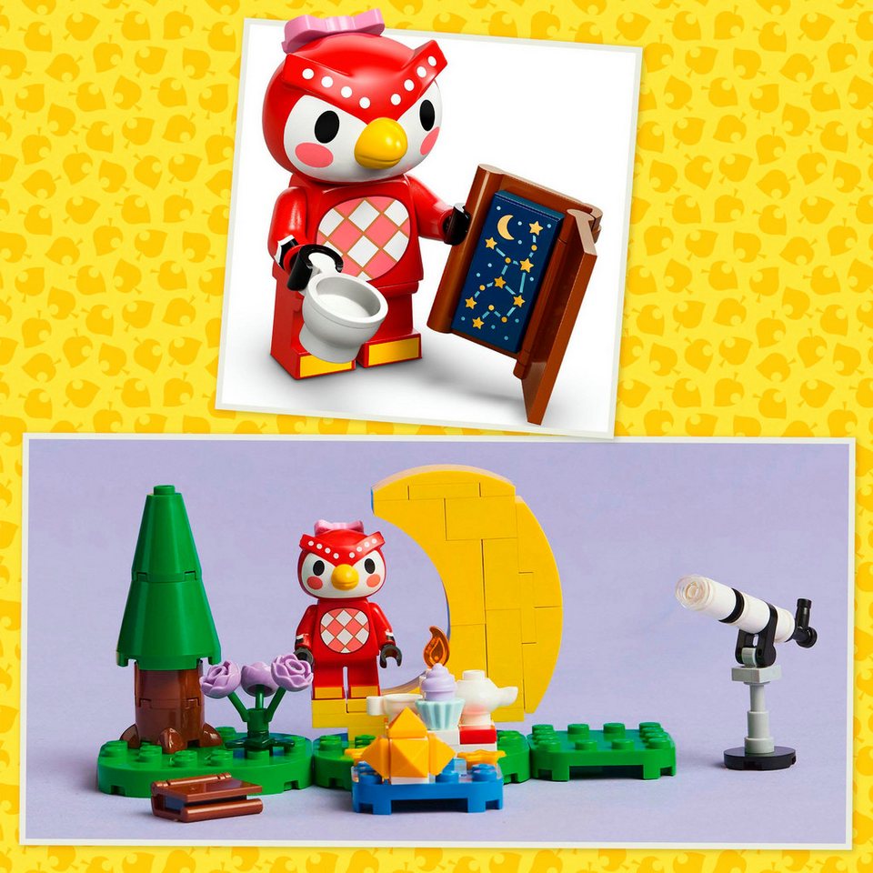LEGO® Sternbeobachtung mit Eufemia (77053), LEGO Animal Crossing Konstruktionsspielsteine, (78 St), Made in Europe