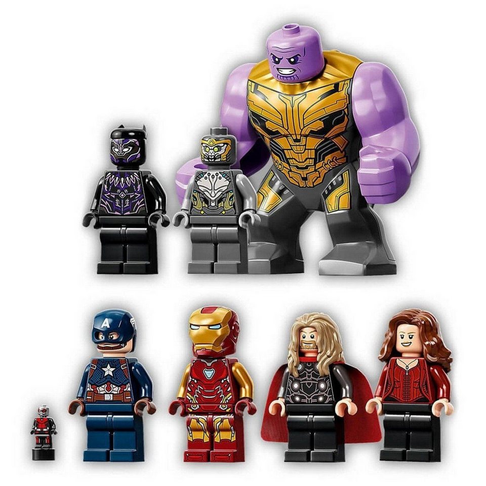 LEGO® Super Heroes Avengers: Endgame Letztes Duell Konstruktionsspielsteine, (Avengers: Endgame Letztes Duell, Klemmbausteine), Made in Europe