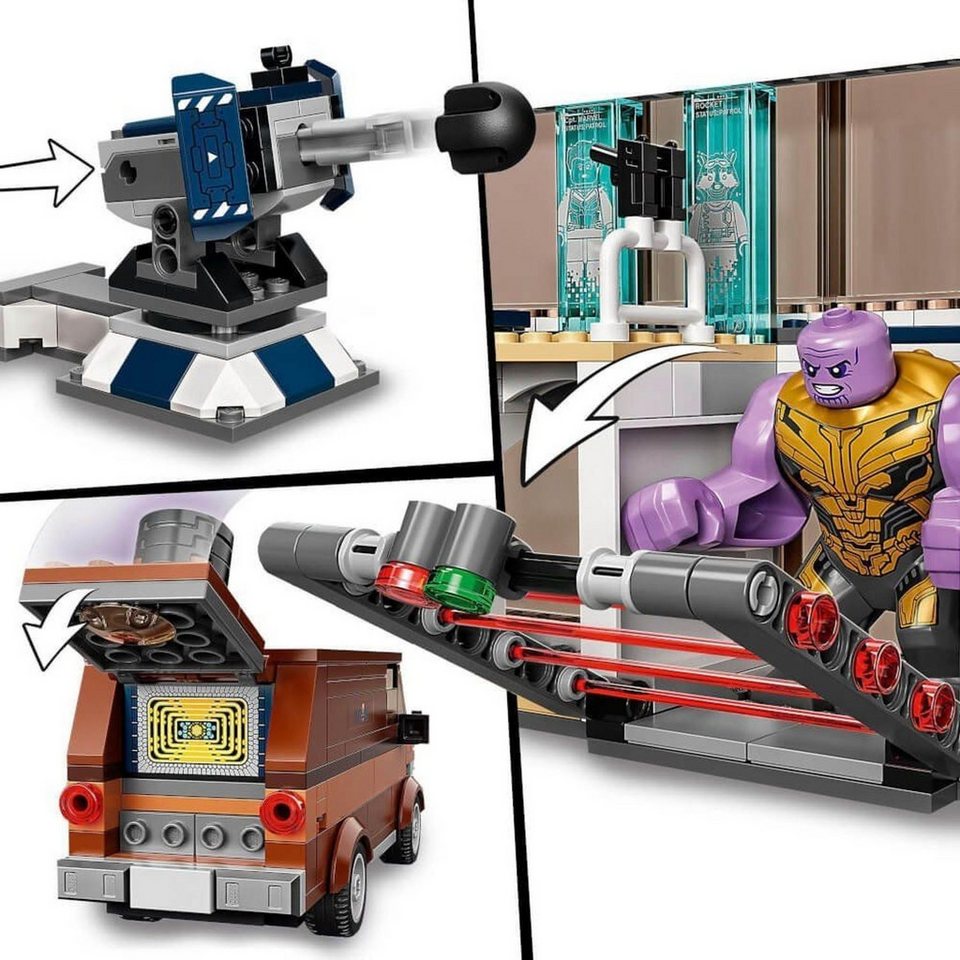 LEGO® Super Heroes Avengers: Endgame Letztes Duell Konstruktionsspielsteine, (Avengers: Endgame Letztes Duell, Klemmbausteine), Made in Europe