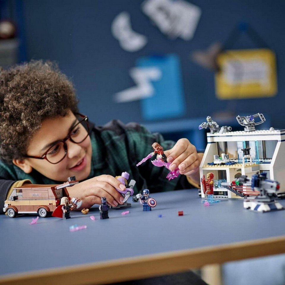 LEGO® Super Heroes Avengers: Endgame Letztes Duell Konstruktionsspielsteine, (Avengers: Endgame Letztes Duell, Klemmbausteine), Made in Europe
