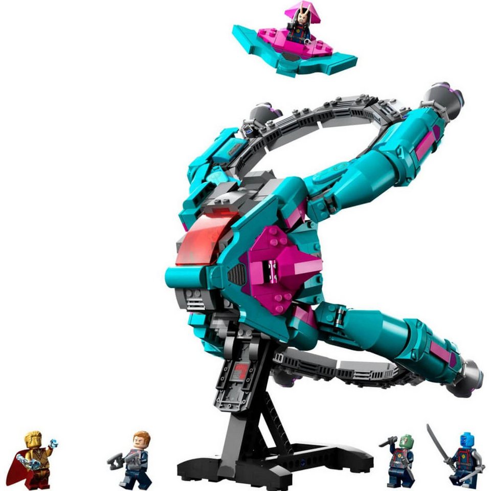 LEGO® Super Heroes Das neue Schiff der Guardians Konstruktionsspielsteine, (Das neue Schiff der Guardians, Klemmbausteine), Made in Europe