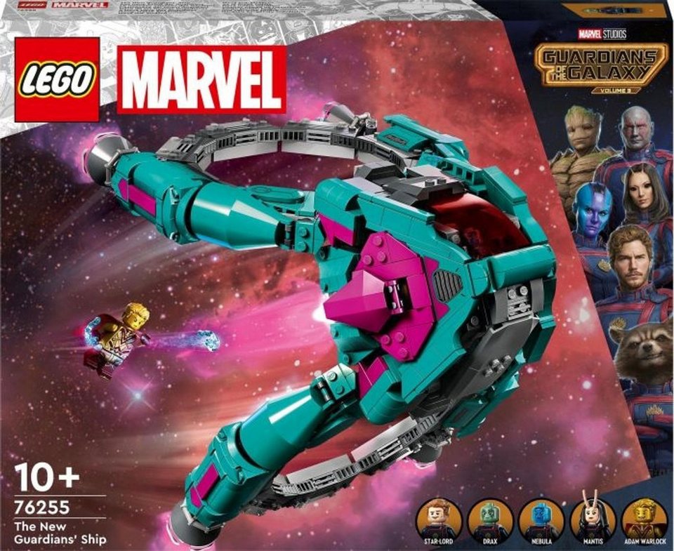 LEGO® Super Heroes Das neue Schiff der Guardians Konstruktionsspielsteine, (Das neue Schiff der Guardians, Klemmbausteine), Made in Europe