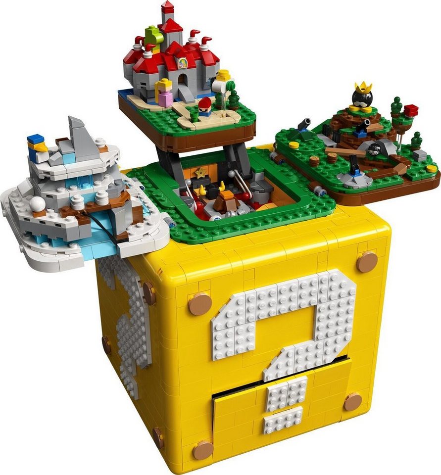 LEGO® Super Mario - Fragezeichen-Block aus Super Mario 64 (71395) Spielbausteine, (2064 St)