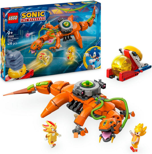 LEGO® Super Shadow vs. Biolizard (77003), LEGO Sonic Konstruktionsspielsteine, (419 St), Made in Europe