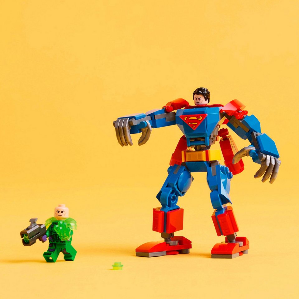 LEGO® Superman™ Mech vs. Lex Luthor™ (76302), LEGO Super Heroes Konstruktionsspielsteine, (120 St), Made in Europe