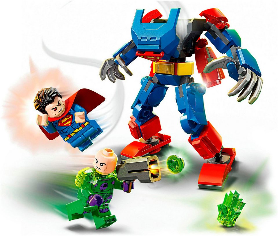 LEGO® Superman™ Mech vs. Lex Luthor™ (76302), LEGO Super Heroes Konstruktionsspielsteine, (120 St), Made in Europe