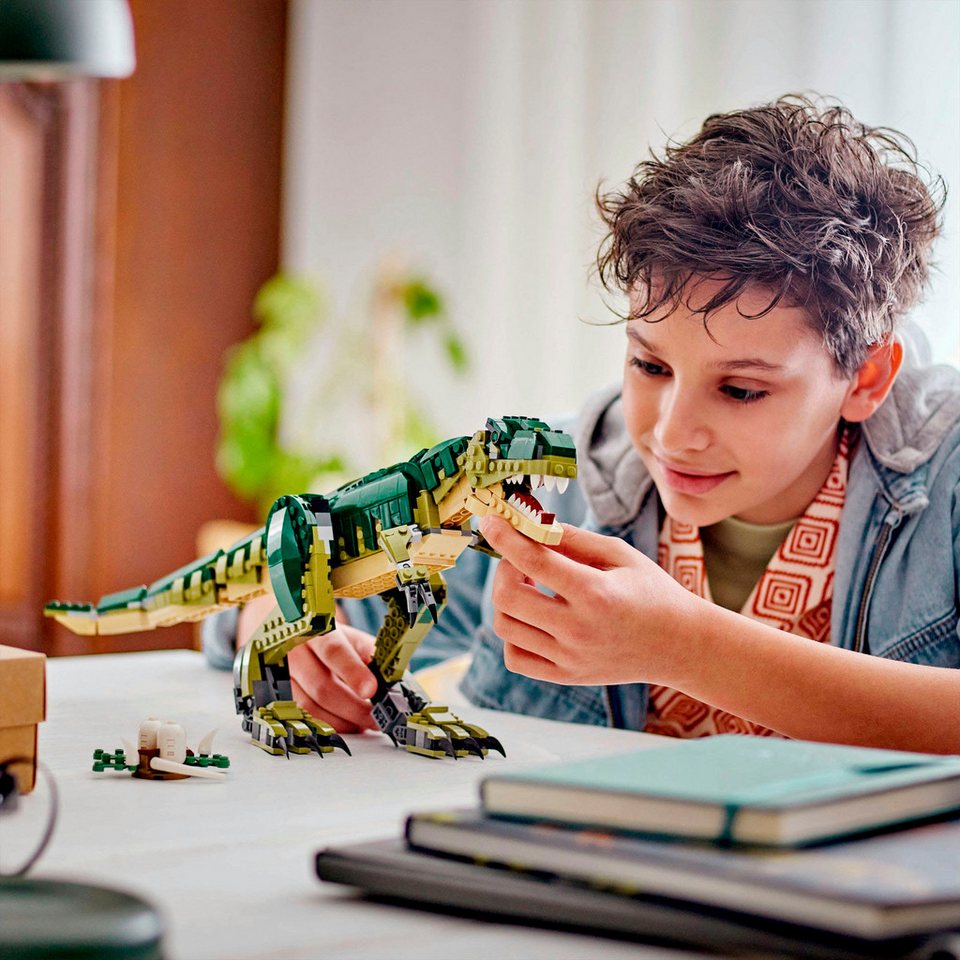 LEGO® T.Rex (31151), LEGO Creator 3in1 Konstruktionsspielsteine, (626 St), Made in Europe