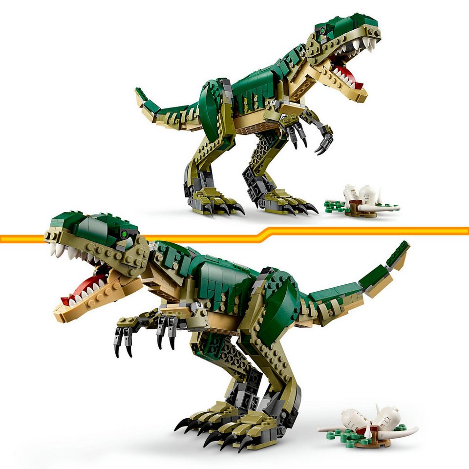 LEGO® T.Rex (31151), LEGO Creator 3in1 Konstruktionsspielsteine, (626 St), Made in Europe