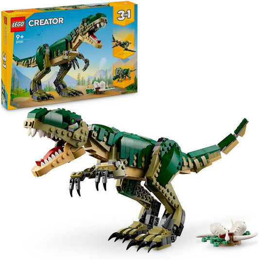 LEGO® T.Rex (31151), LEGO Creator 3in1 Konstruktionsspielsteine, (626 St), Made in Europe