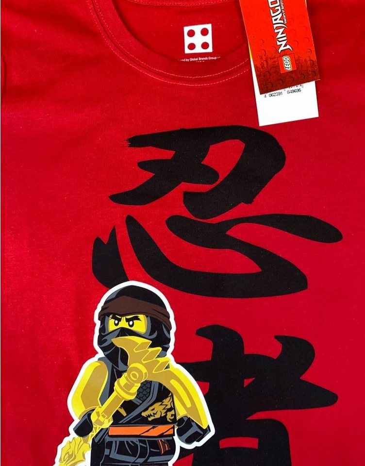 LEGO® T-Shirt Lego® Ninjago T-Shirt Jungen + Mädchen Gr.104 116 128 140